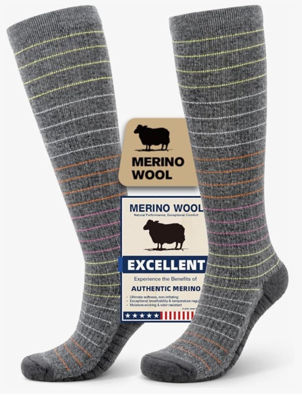 Merino Wool Compression Socks